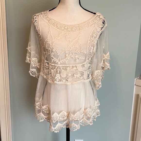 Rebellion Tops - Rebellion Lace Blouse